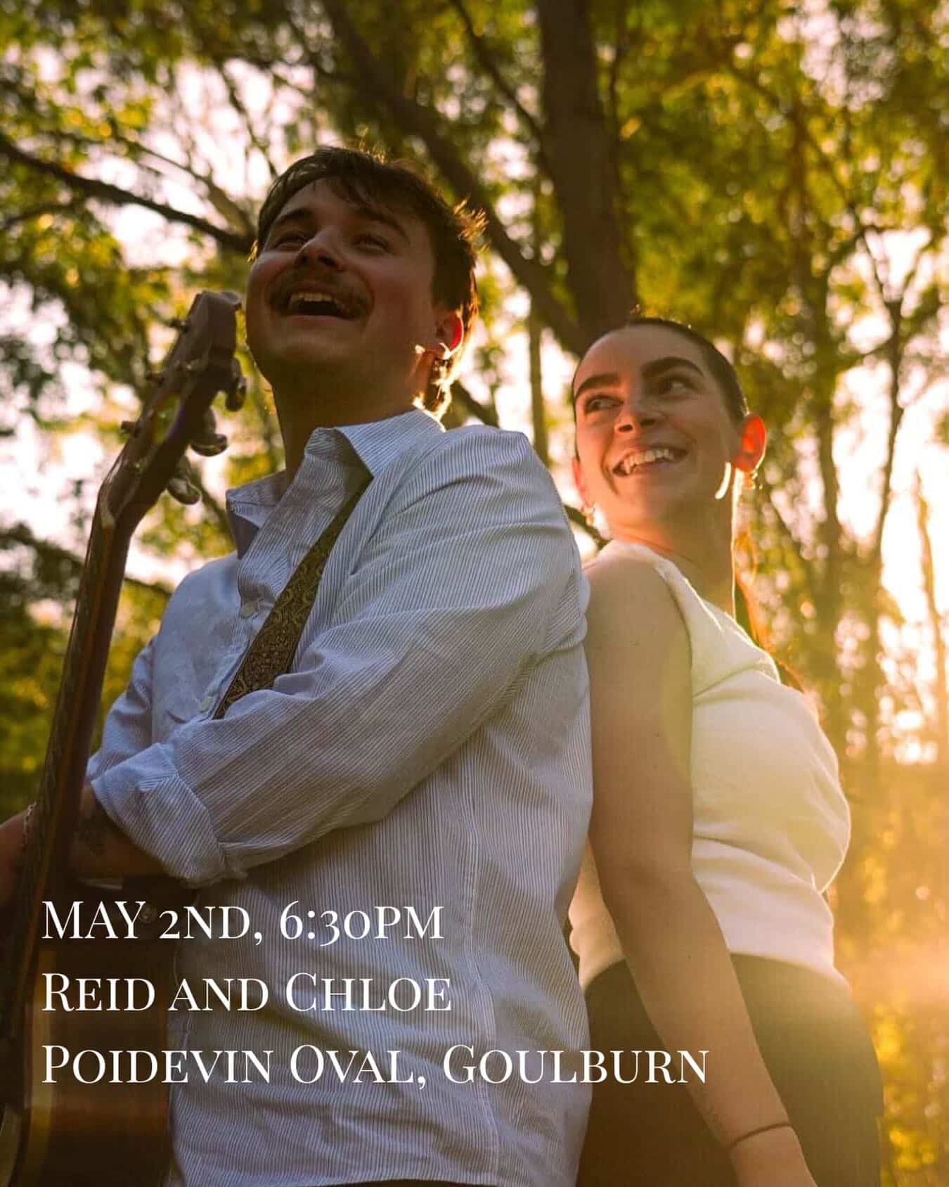 Ladies Day just got even better 💃🎶

We’re lucky to have the amazing Reid & Chloe bringing the vibes with live music at Poidevin Oval this 2nd of May! Kicking off from 6:30pm, it’s the perfect way to celebrate our ladies 🌸

Grab your girls, dress to impress, and settle in for an unforgettable evening ❤️🍾